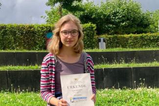 Lucie Oestereich gewinnt Landespreis 
