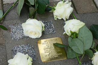 Ein Stolperstein für Rosa Mayer 
