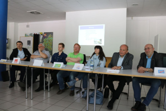 Diskussion mit jungen Wählern