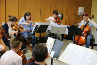 Professionelle Musiker hautnah