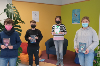 Vorlese-Profis am Werk