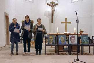 Lesung in der Friedenskirche 