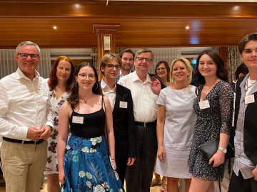 mit Christine Strobel, August 2022