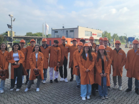 Besuch bei den Badischen Stahlwerken