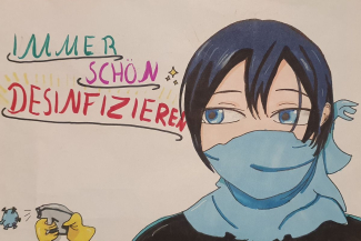 Aha - künstlerisch gegen Corona